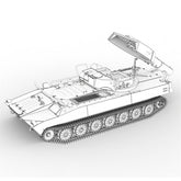 3d Printed 1/72 Russian UR-77 Meteorit Mine-Clearing Vehicle Unpainted Kit